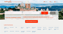 Desktop Screenshot of businessmention.ca